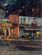 Moon Night, Paris Konstantin Alekseevich Korovin